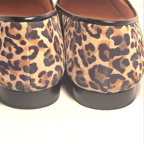 KATE SPADE Claudia Leopard Suede Loafers - Picture 8 of 16